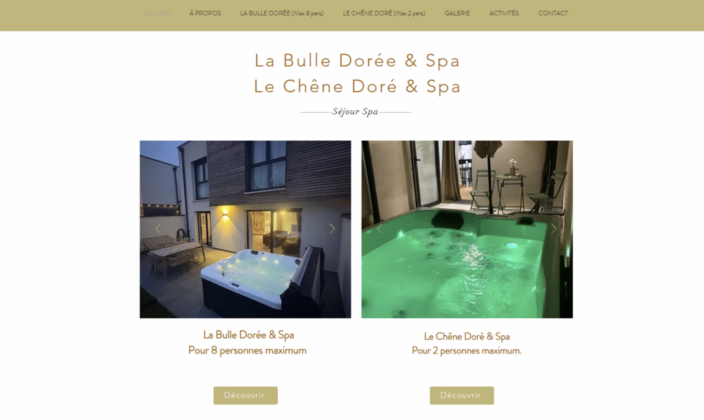 site internet chambre d'hôtes